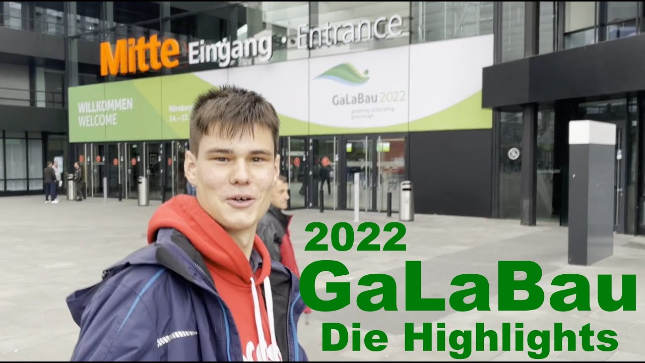 Die Highligts der GaLaBau Messe 2022 in Nürnberg