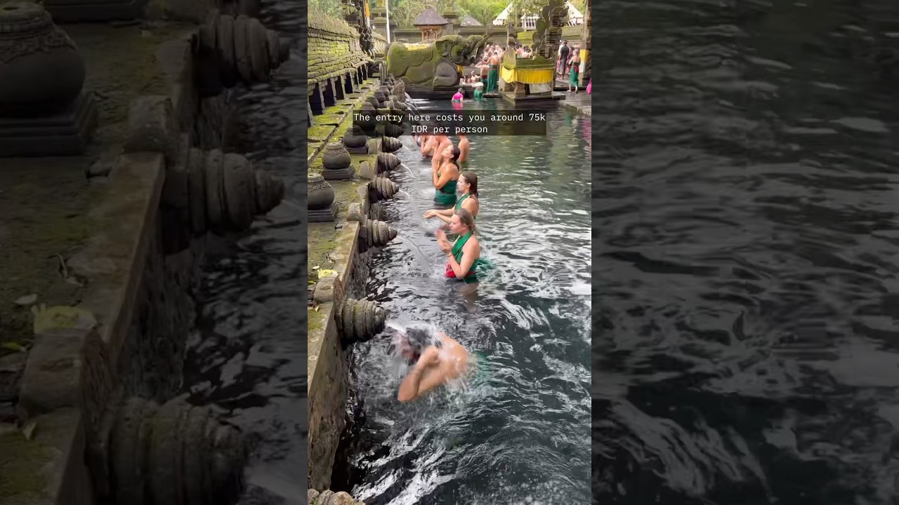 Exploring Tirta Empul: Bali&rsquo;s Sacred Water Temple|Spiritual Cleansing & Balinese Culture #bali