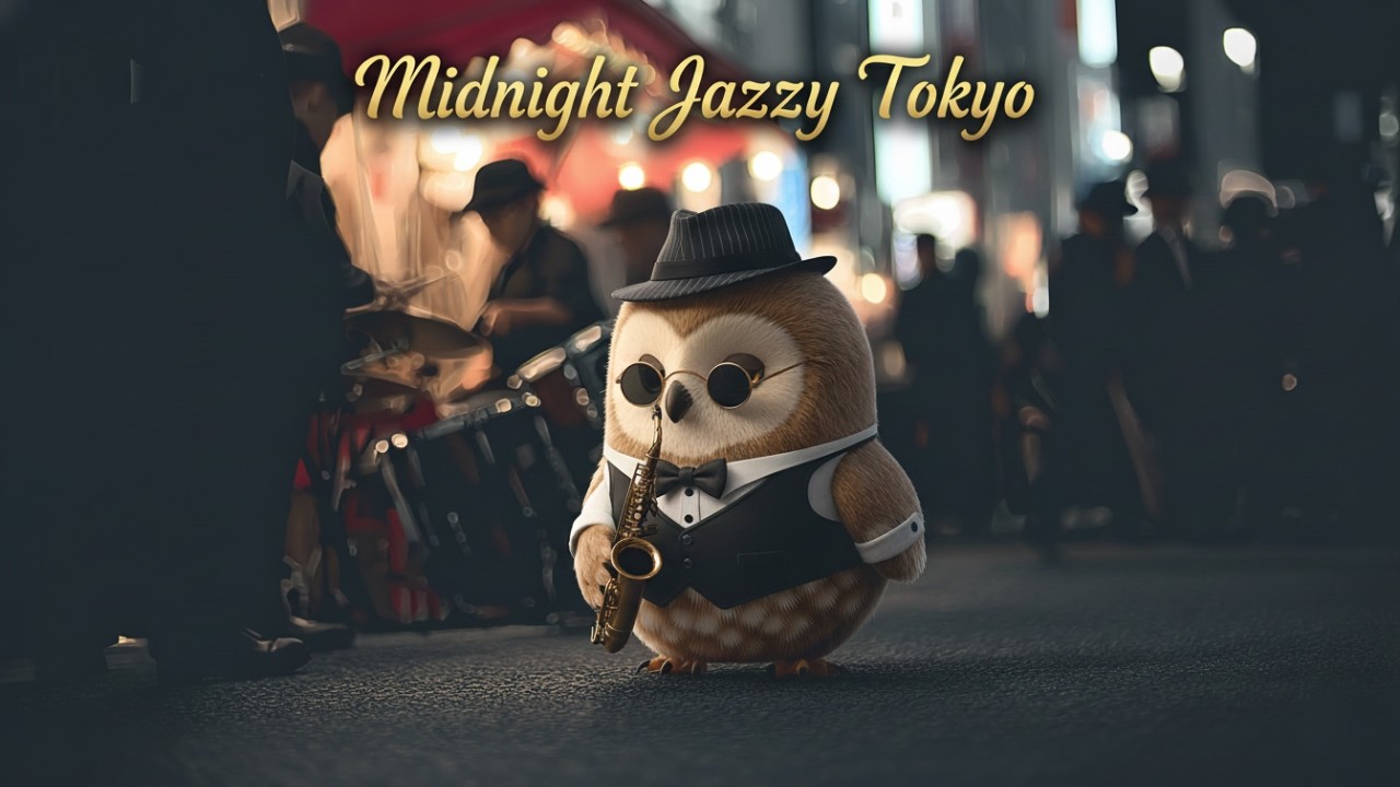 【フリーBGM】Midnight Jazzy Tokyo – Lo-Fi Boom Bap Chill Mix | 深夜の東京ジャズヒップホップ