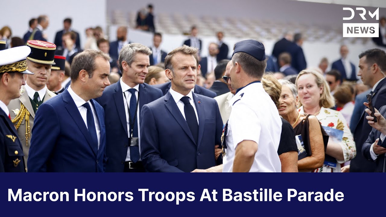 Bastille Day Parade 2025: France's Armed Forces Saluted by Macron | DRM News | AQ1B