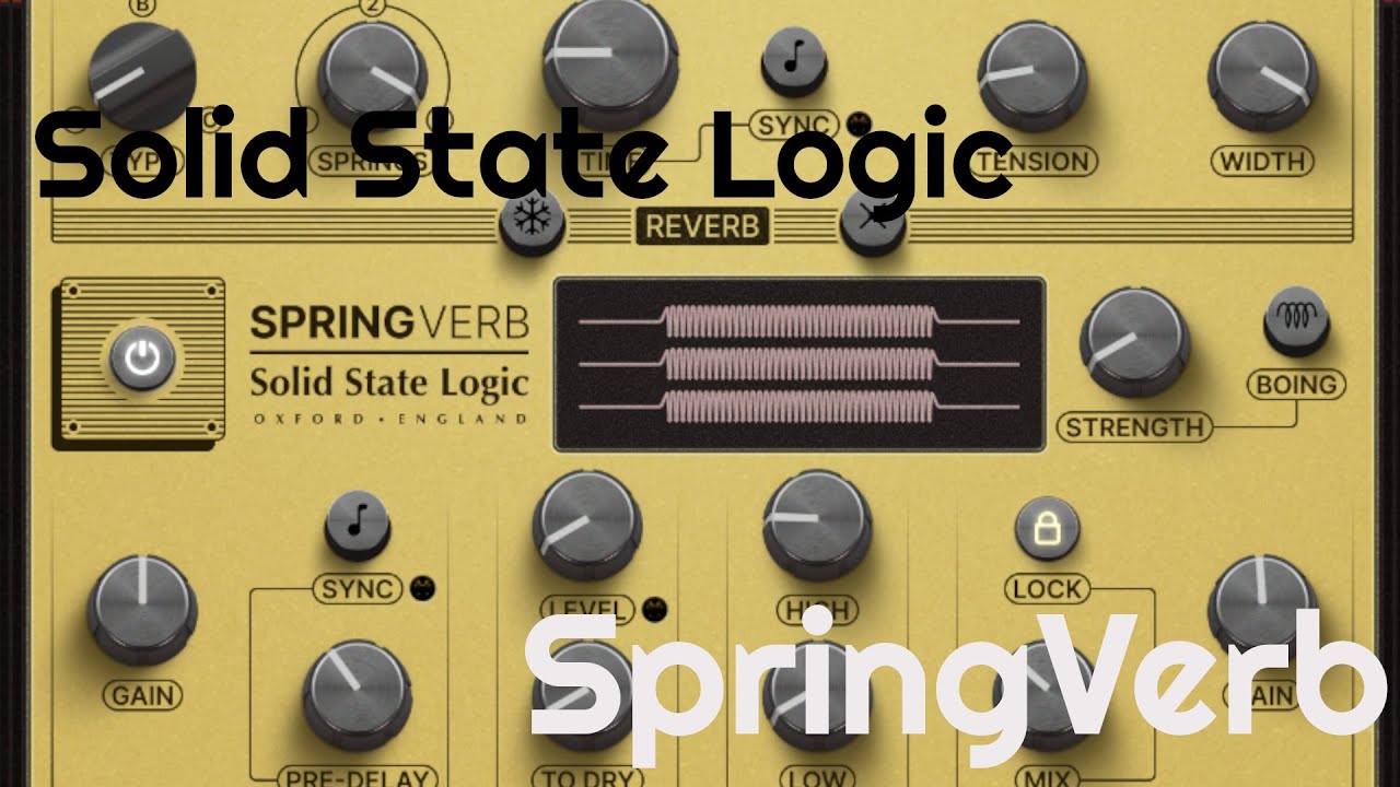 SpringVerb by Solid State Logic  (No Talking)