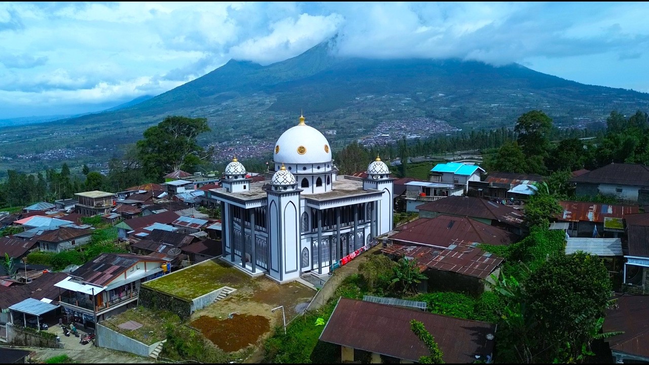 LUKISAN SANG PENCIPTA, DESA TERINDAH PENUH PESONA DI WONOSOBO  | JENGGERAN LINGKAR SUMBING