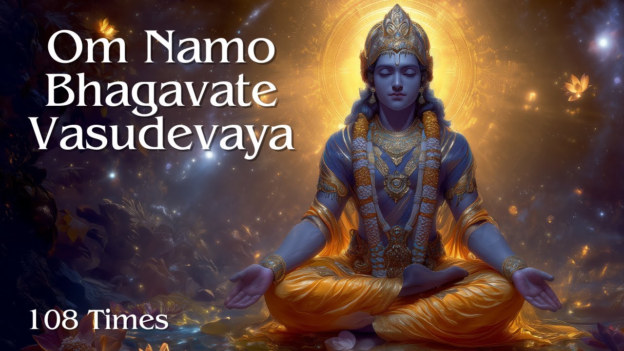 Om Namo Bhagavate Vasudevaya 108 Times