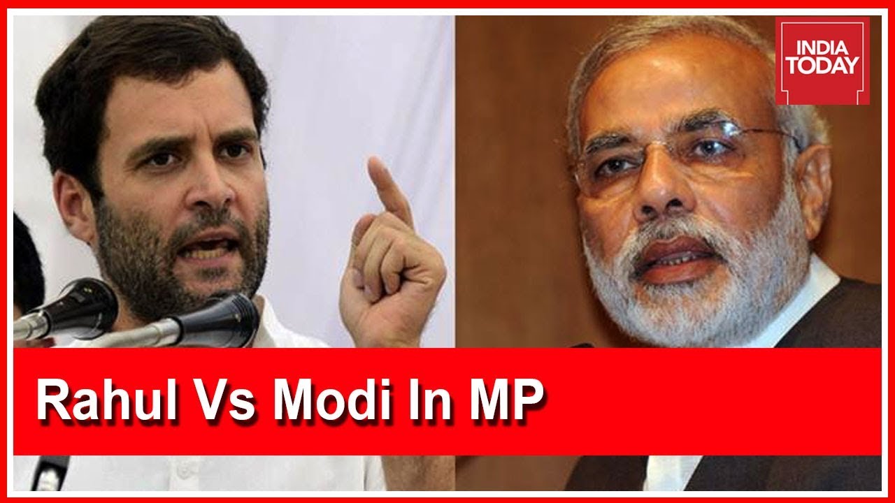 Rahul Gandhi, PM Modi Lock Horns In Madhya Pradesh As Both To Hold Rallies There