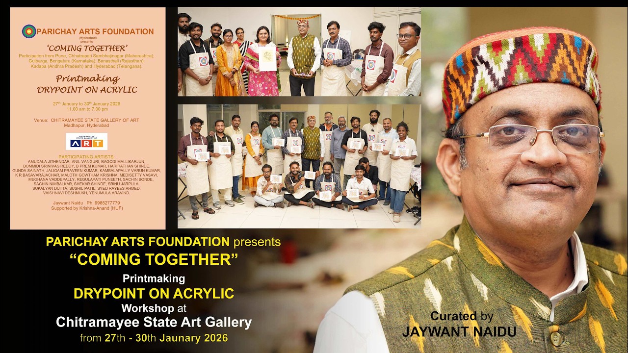 PRINTMAKING WORKSHOP 27th to30th Jan 2026 @k rameshbabu7910