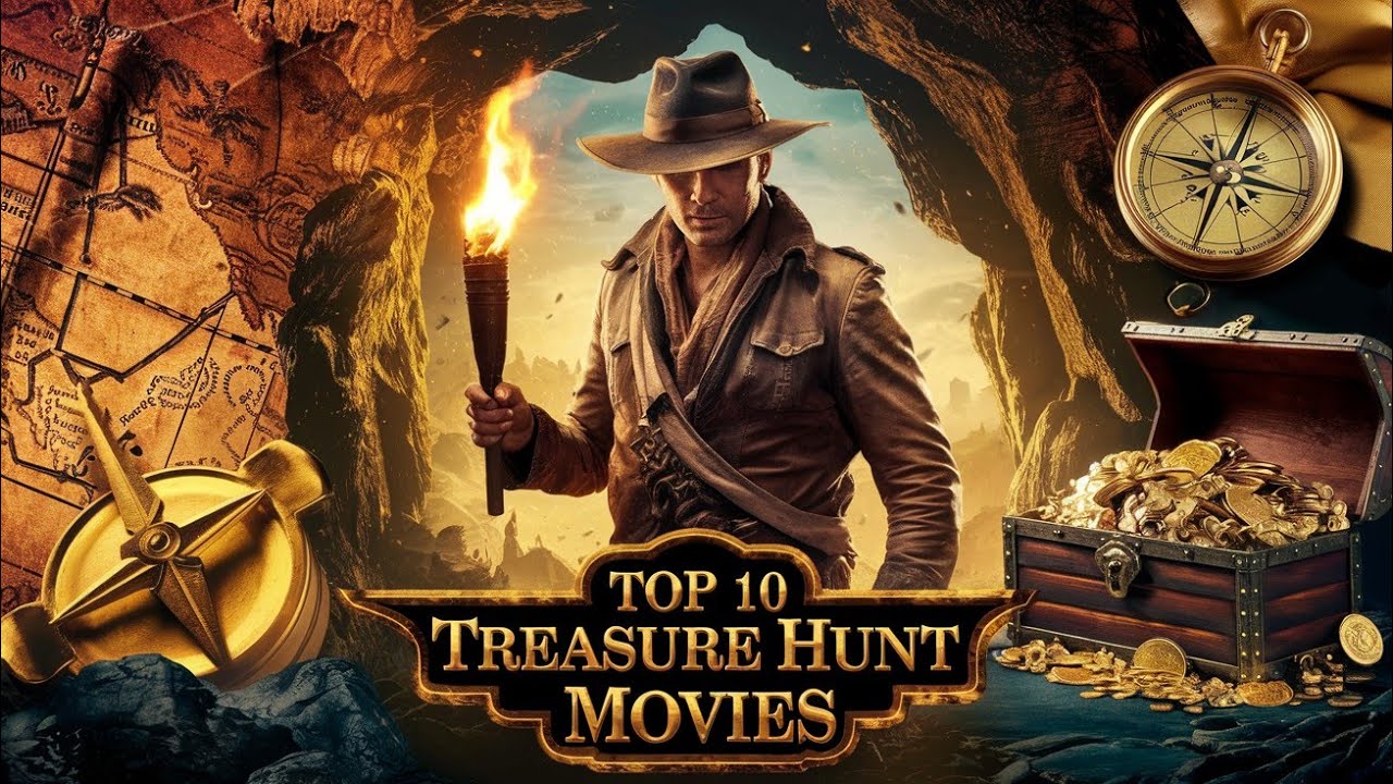 Top 10 Treasure Hunt Movies of All Time | Hindi Dubbed