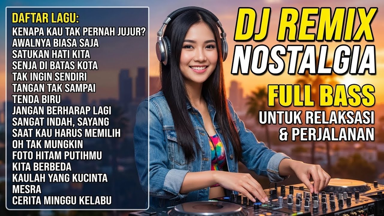 DJ NOSTALGIA COVER TOP HITS 🔥 REMIX LAGU LAWAS PALING POPULER DAN ENAK DIDENGAR
