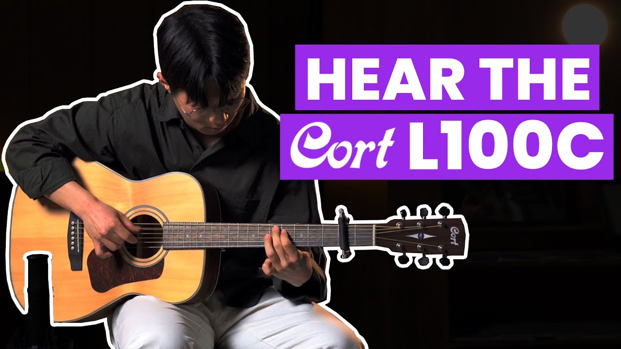Hear The Cort L100C Acoustic Guitar