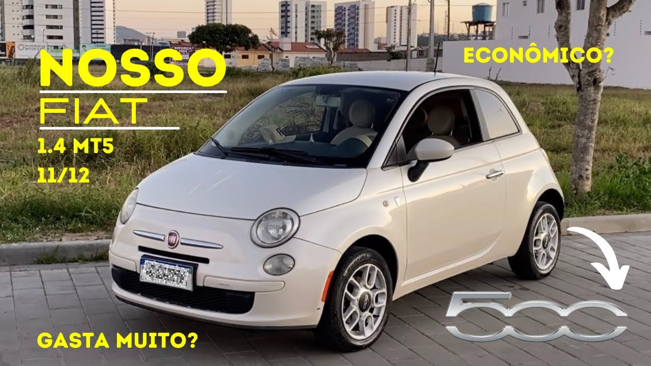 FIAT 500 CULT 2012! EU ADORO ESSE CARRO! NOSSO!!!