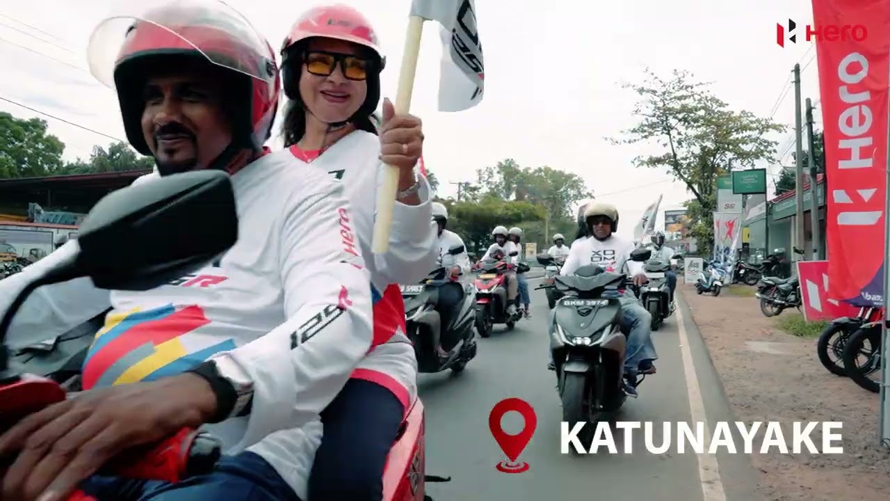 Hero Xoom 125R Valentine's Day Rally | 14th Feb'26 | Peliyagoda to Negombo