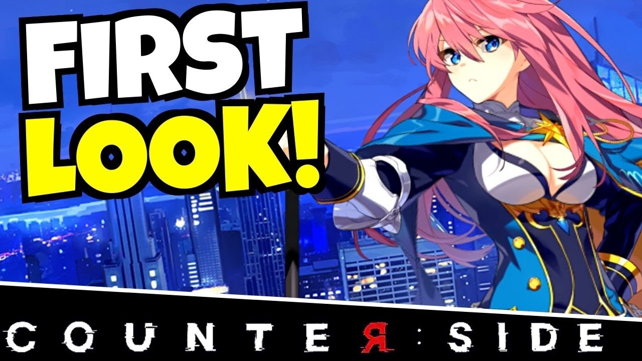 COUNTER:SIDE English CBT Gameplay!!!