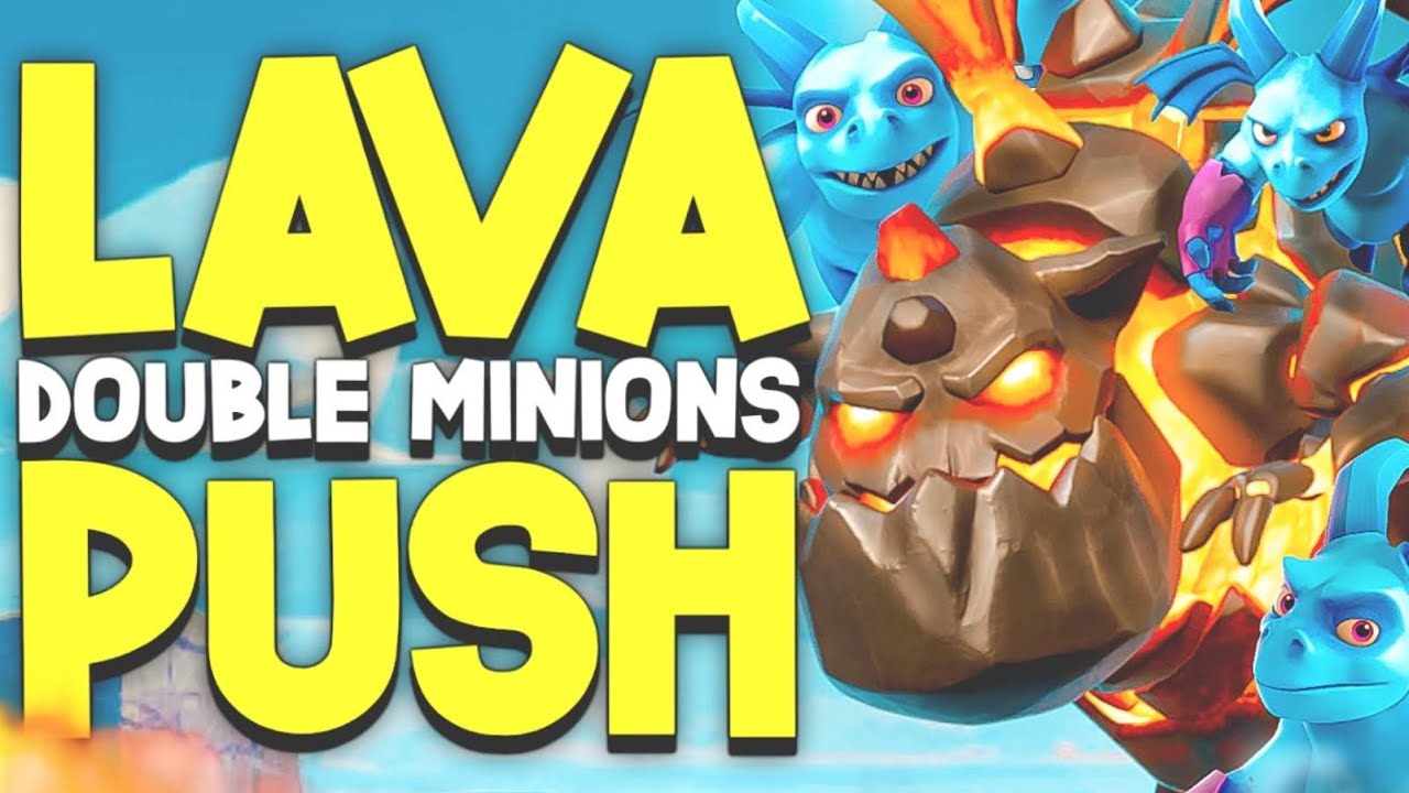 Pushing lava DOUBLE MINIONS top20🤩🔥