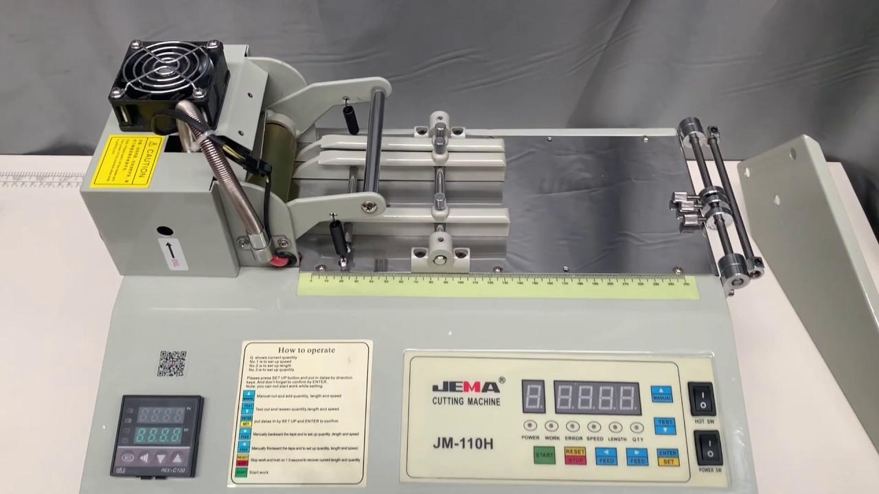 JM-110LR & H Tutorial máquina de corte