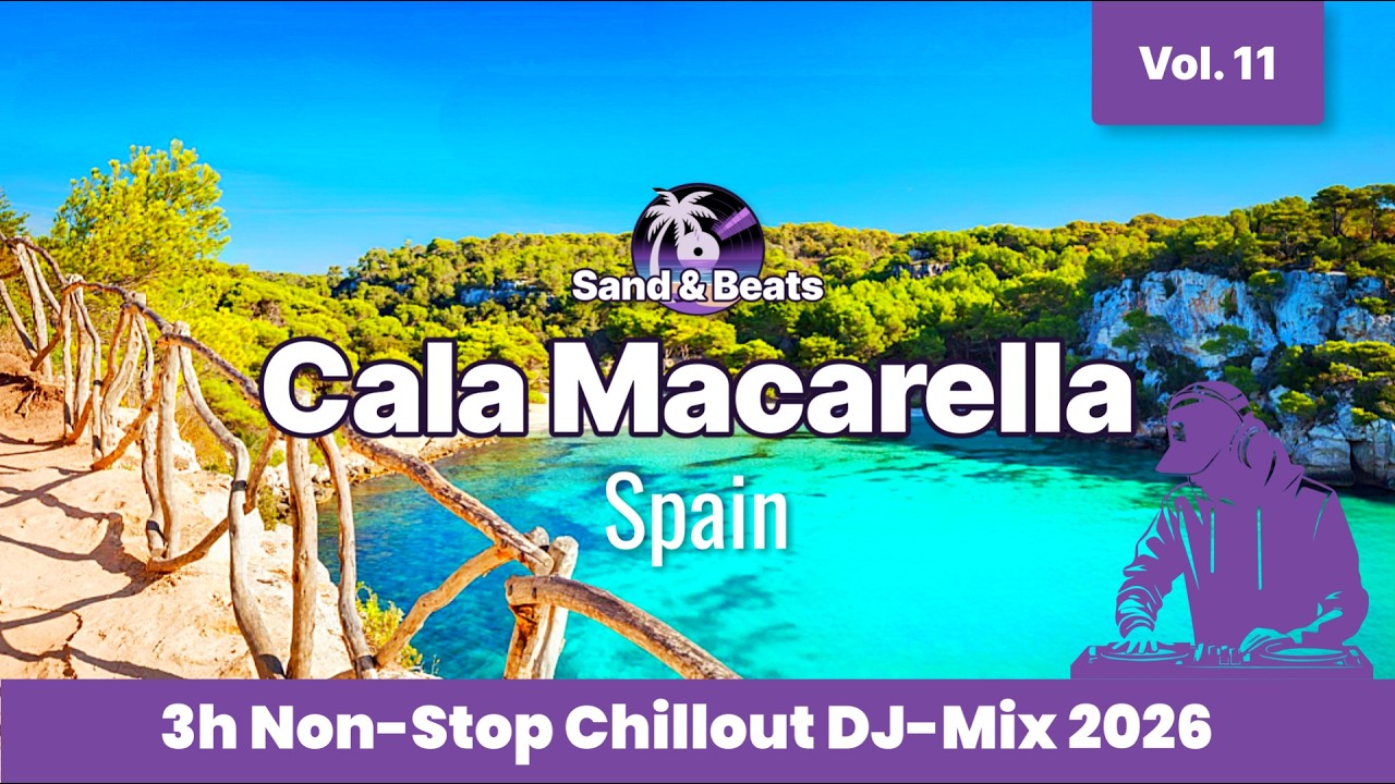 Tropical Escape 🌴 Deep House Mix | Chill at Cala Macarella