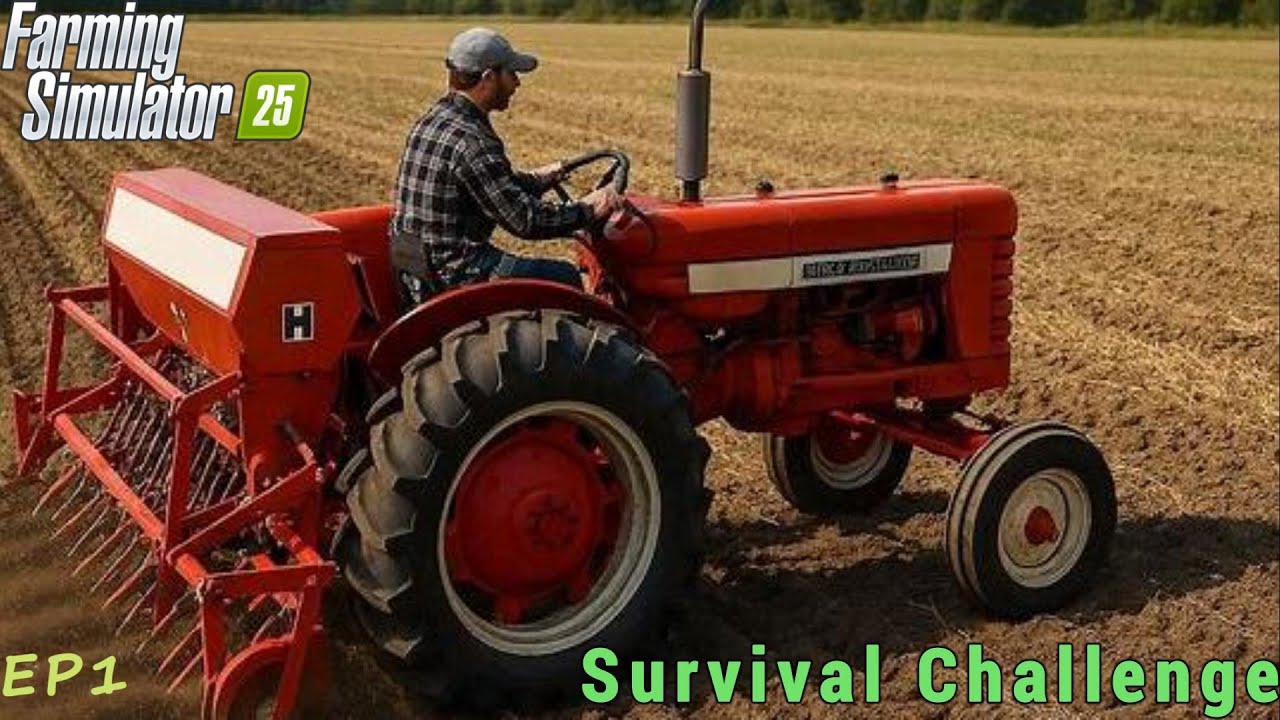 FS25 SURVIVAL CHALLENGE EP1 !! HARD