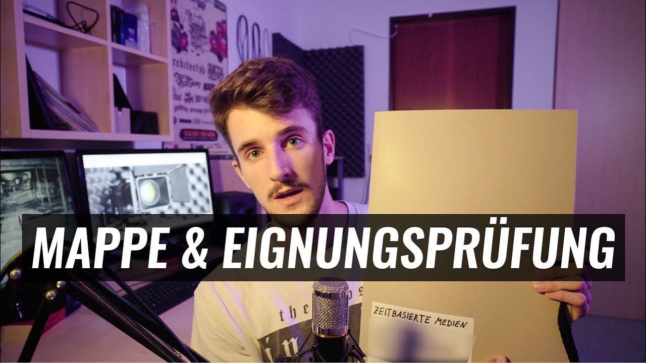 Mappe & Eignungsprüfung für kreative Studiengänge (z.B. Zeitbasierte Medien, Hochschule Mainz)