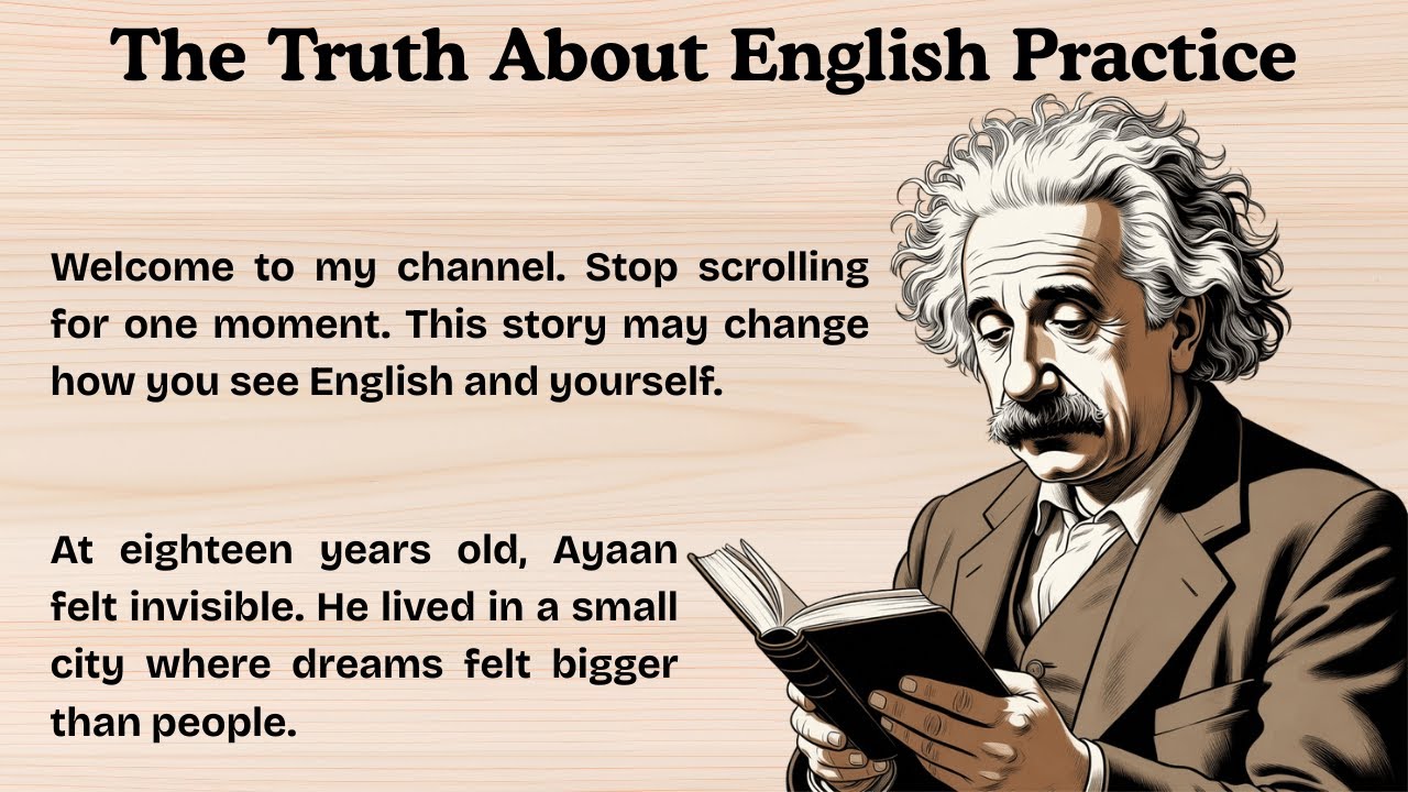 The Truth About English Practice || Improve Your English || Graded Level || English Practice