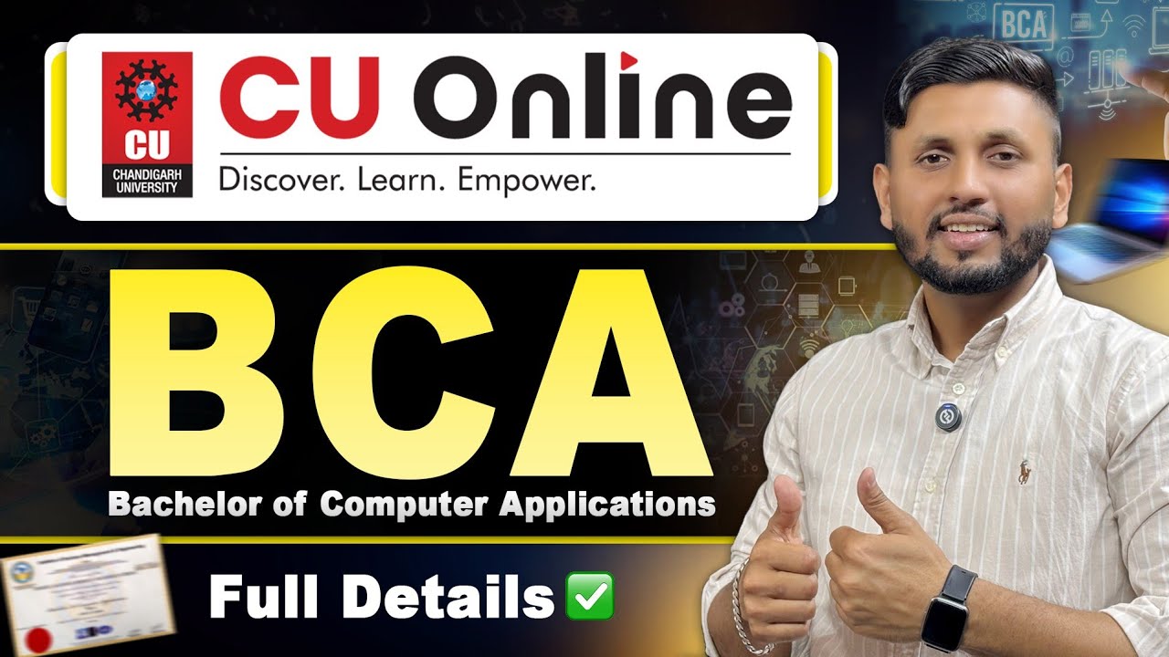 CU Online BCA Review 2026 | Chandigarh University Online BCA | Fees, Eligibility & Admission
