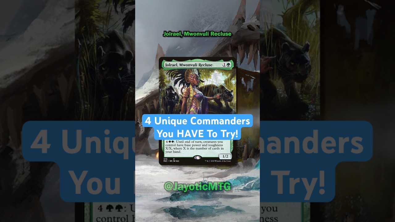 4 Unique Commanders You NEED To Try!