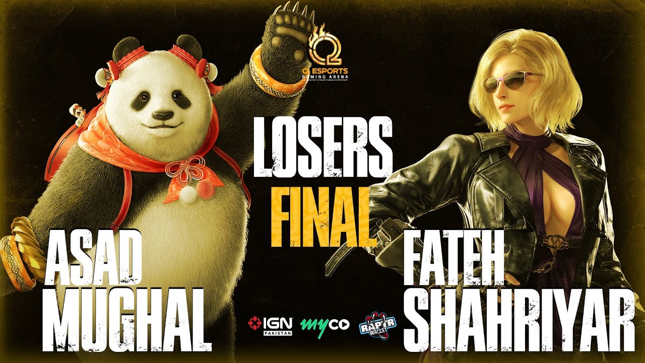 Asad Mughal (Panda) VS Shahriyar (Nina) - Losers Final - Tekken 8 Ramadan Cup