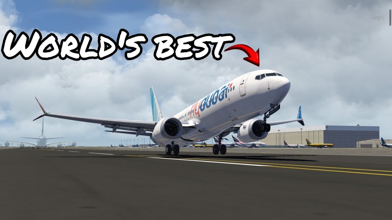 OMDB Dubai to OEJN jeddah flydubai boeing 737-max-9 one of my greatest flight uet aerofly fs global 