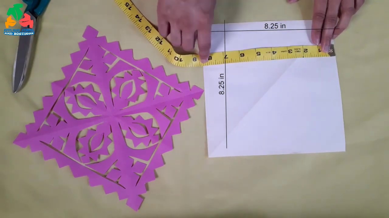 Applique Work  Flower Design Cutting Tutorial