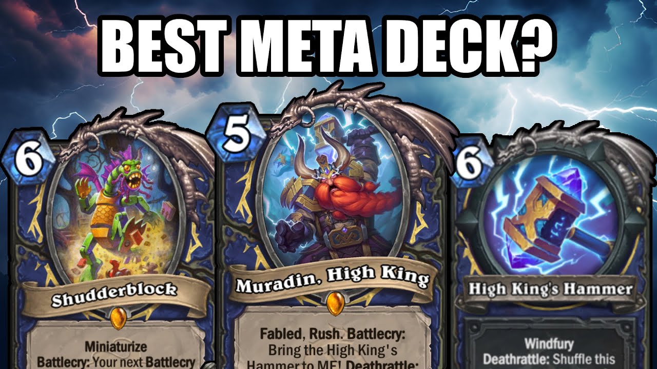 Лучшая колода в Hearthstone? Мидрейндж Шаман [после нерфа]