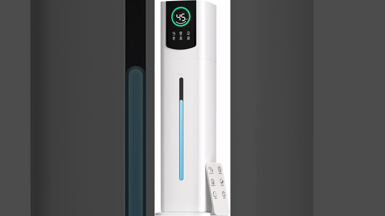 AreShark 2.4 Gal/9L Humidifier for Bedroom, Large Room 500ft², Cool Mist Air Humidifiers