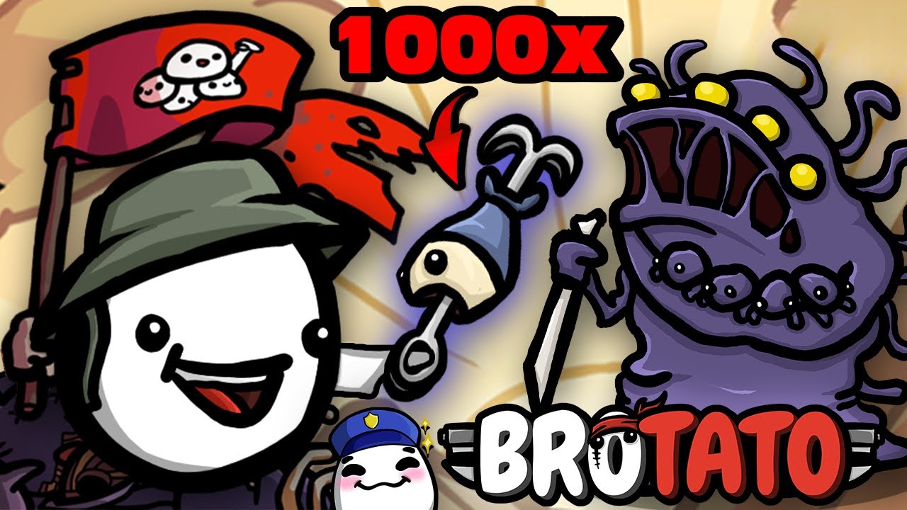 Ich hab's übertrieben… 1000 Köder im Endlos-Modus sind der Wahnsinn | Brotato