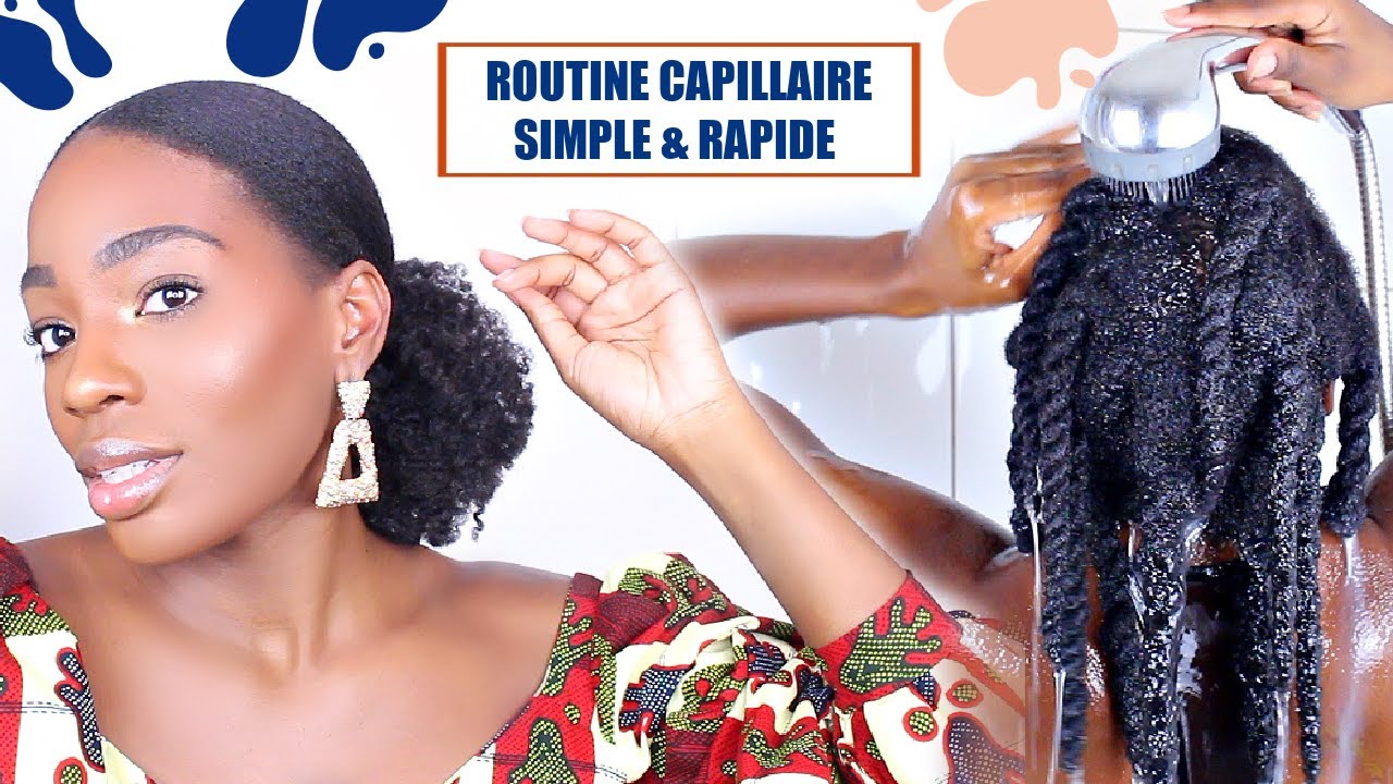 ROUTINE CAPILLAIRE FACILE ET RAPIDE CHEVEUX NATURELS ⎜BOUCLÉS, FRISÉS, CRÉPUS