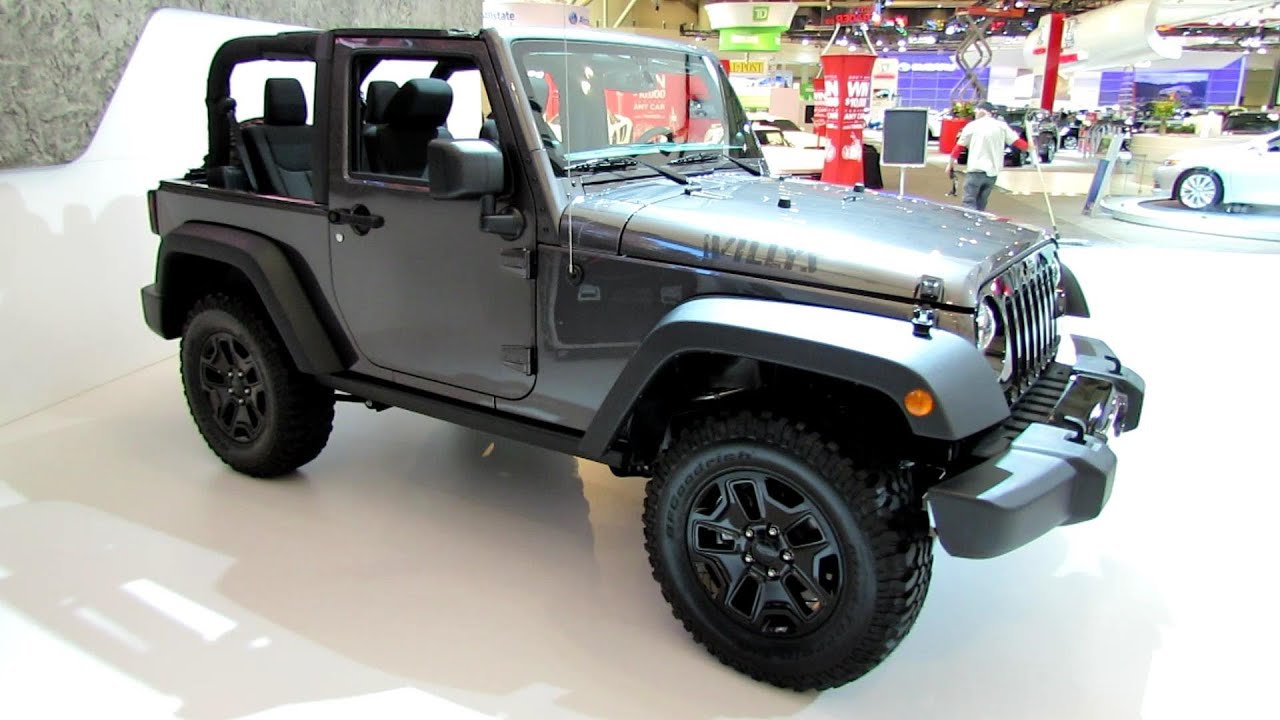 2014 Jeep Wrangler Willys Wheeler   Exterior and Interior Walkaround   2014 Toronto Auto Show