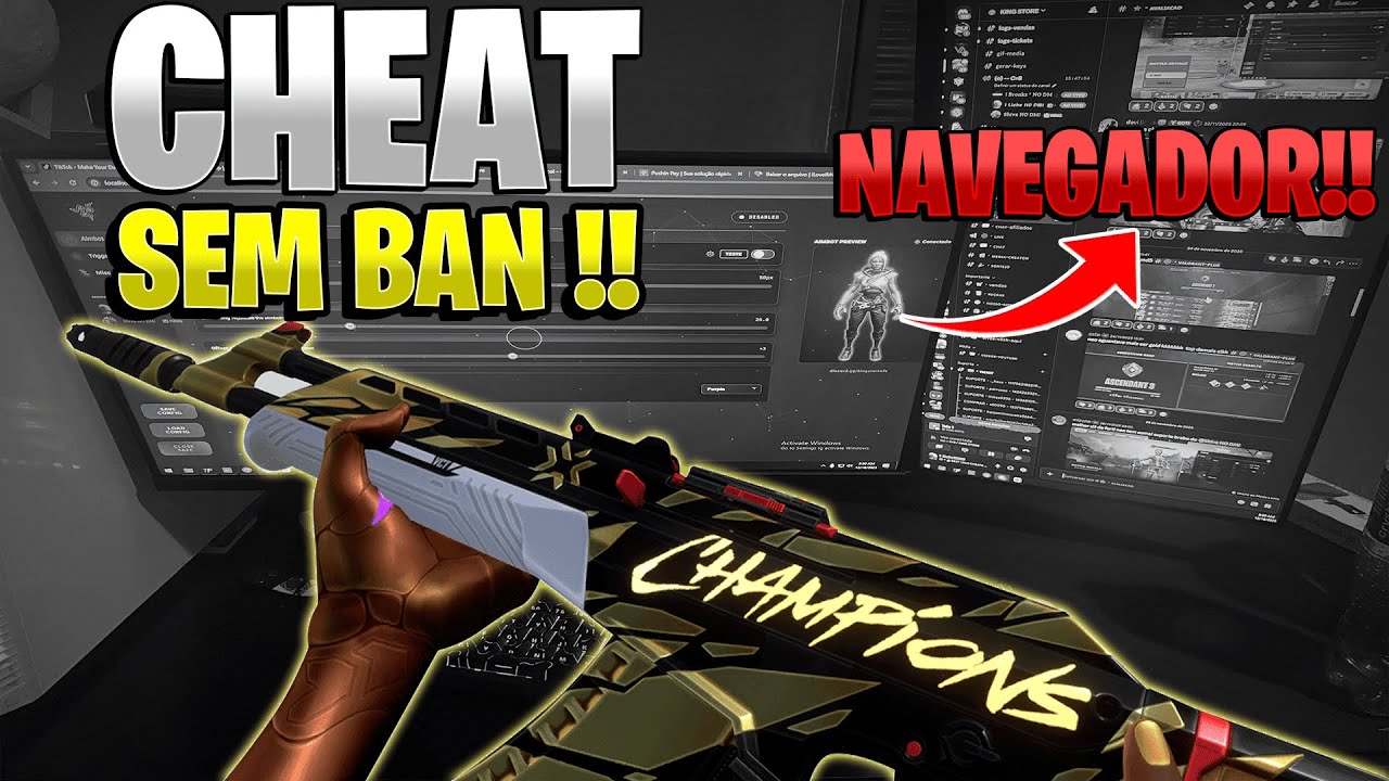 CHEAT VALORANT WEB SEM RISCO DE TOMAR BAN!! ( KEY *FREE* NO VIDEO)