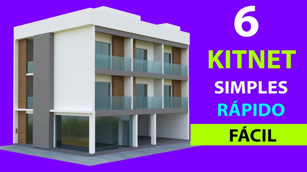3D: COMO FAZER 6 KITNET PARA ALUGAR