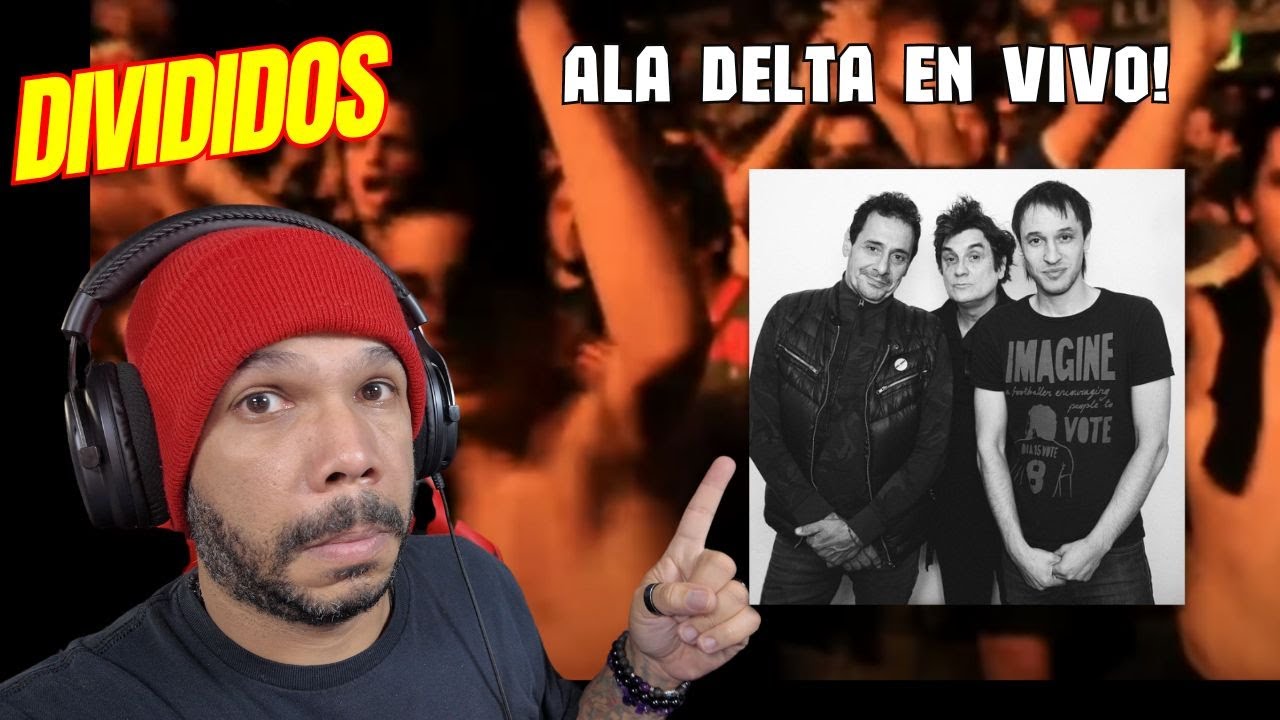 Divididos Ala Delta EN VIVO  Reacción