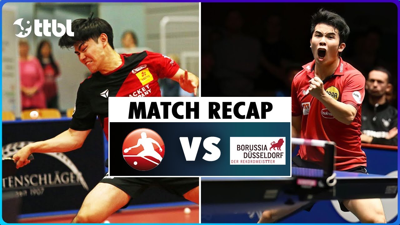 BAD HOMBURG vs. D&Uuml;SSELDORF (Tischtennis Bundesliga Recap) | Matchday 9 | 2025/2026