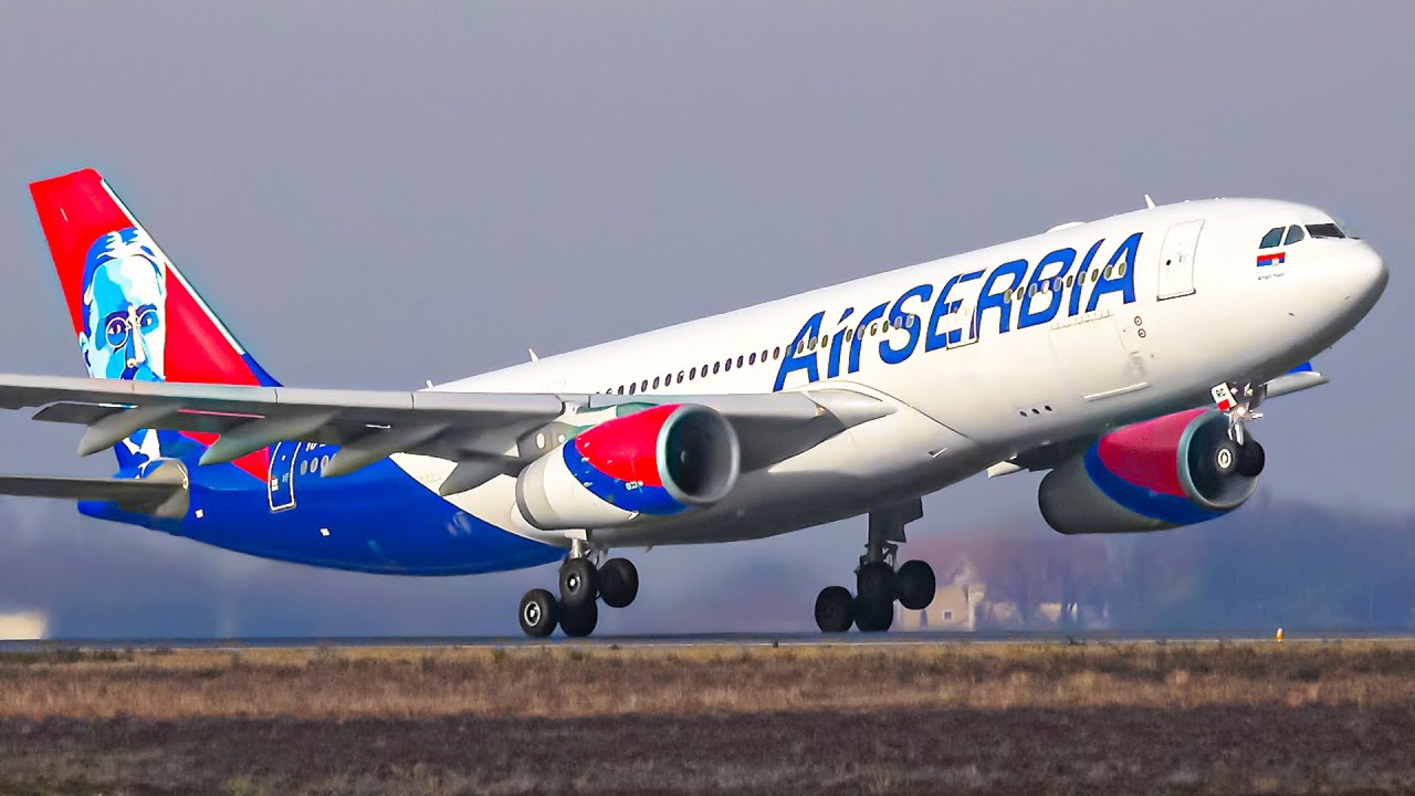 ✈️ RARE And SPECIAL Aircraft Spotting at Belgrade Airport - A340, B747, B757, B767, B777&hellip;