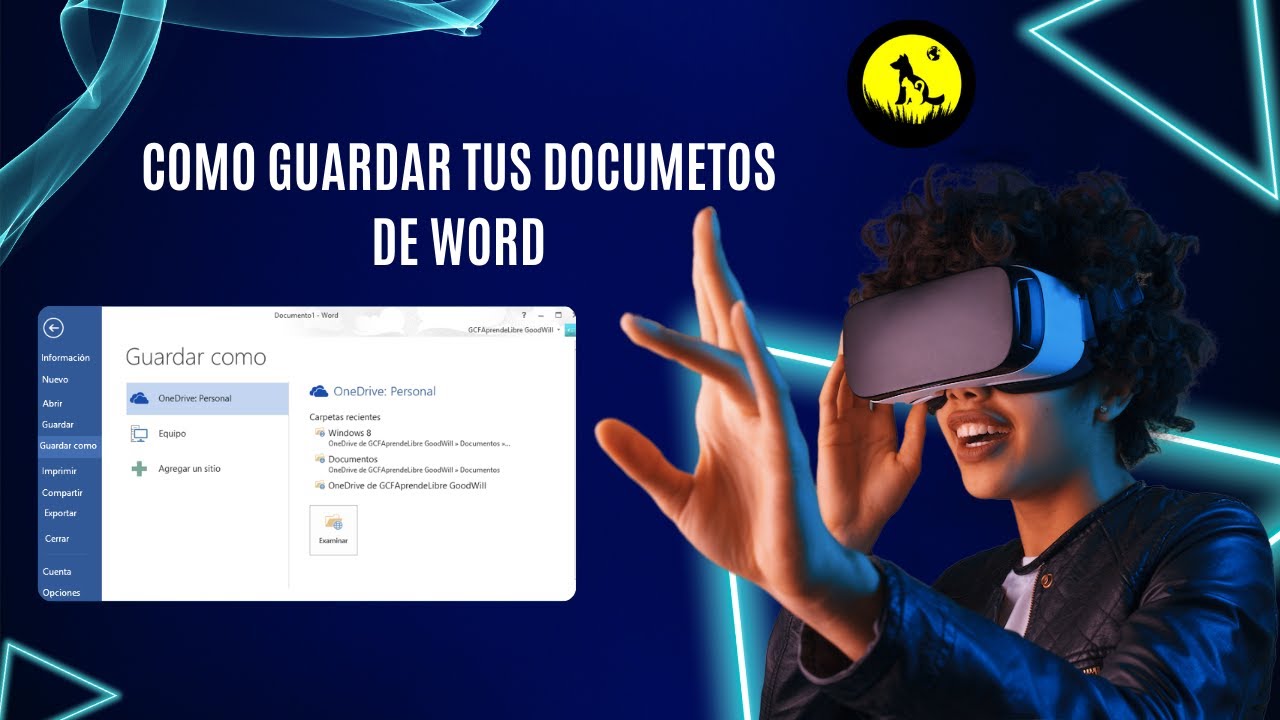 Tutorial De Como Guardar Tus Documentos De Word Con El formato .Docx R&aacute;pido