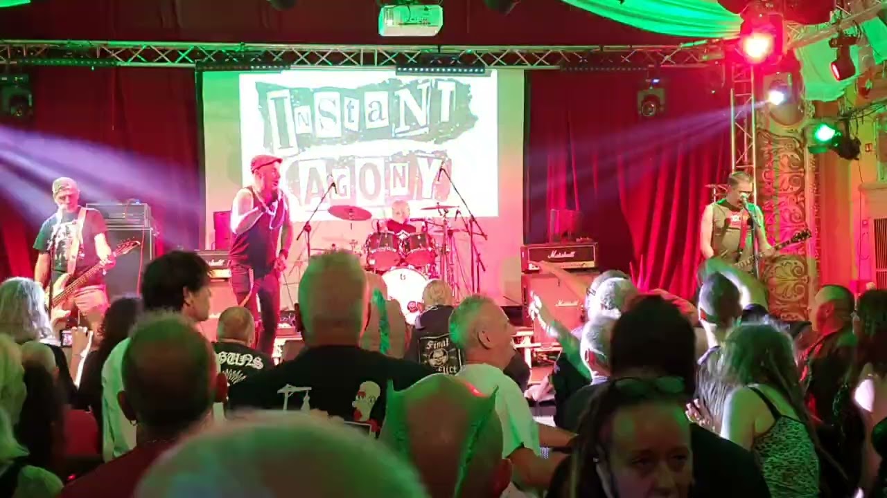 instant agony - live rebellion blackpool 3 aug 2023