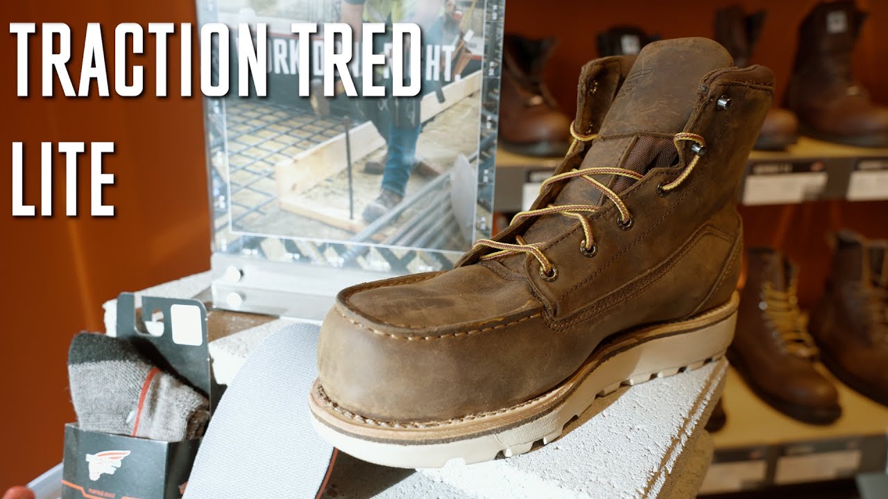New for January 2023:  Traction Tred Lite Work Boots