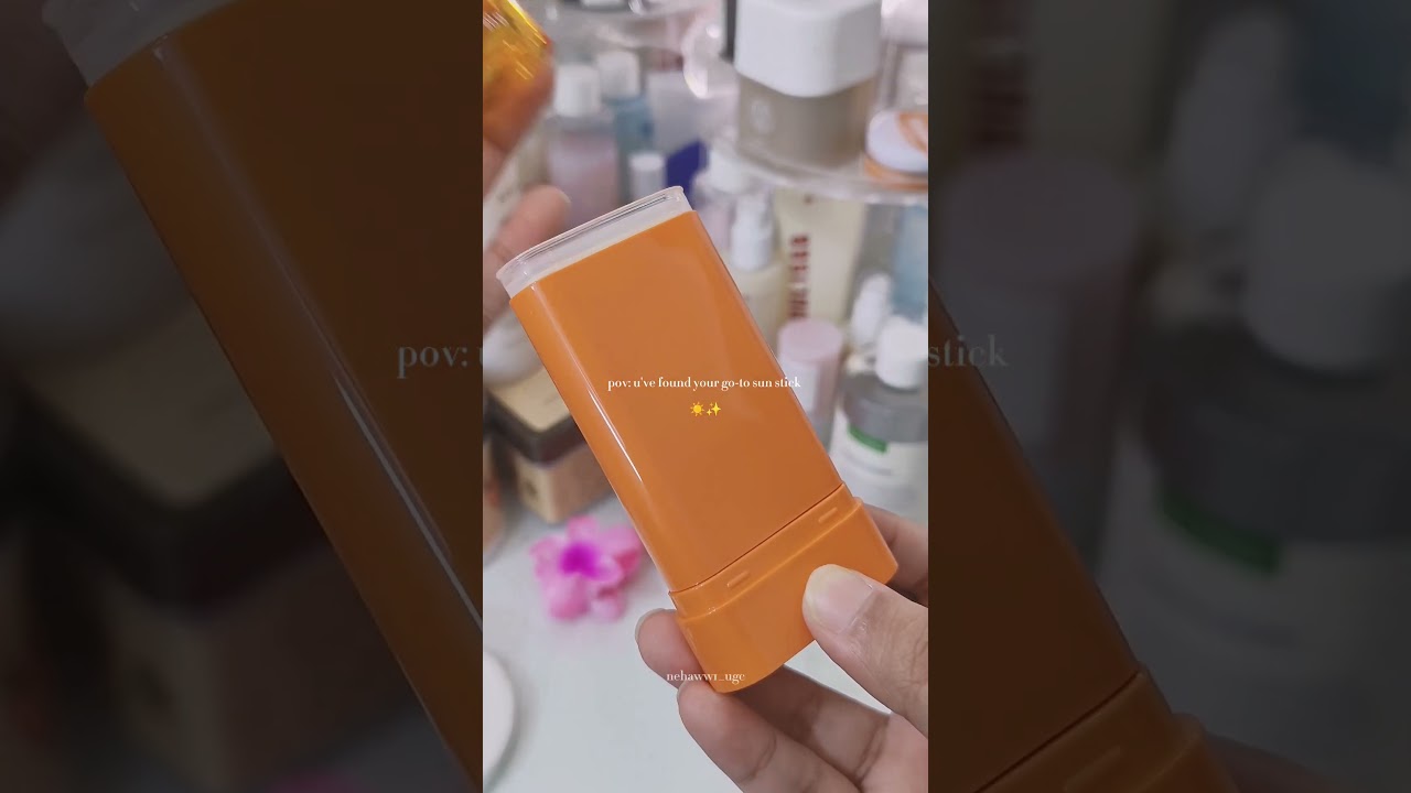 Purito Seoul daily soft touch sunscreen stick🧡 #suncare #spf50 #sunstick #kbeauty #koreanskincare