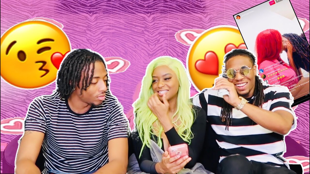 WE REACTED TO OUR FIRST KISS....