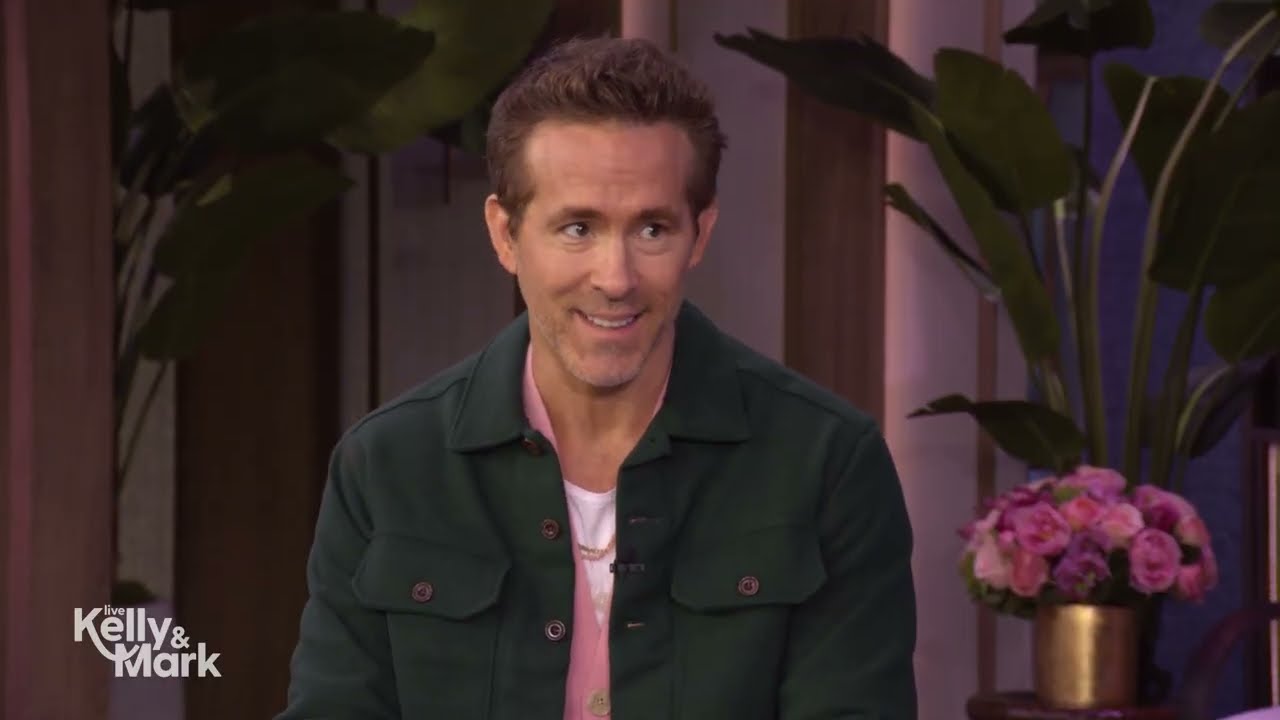 Ryan Reynolds Almost Didn't Make It to His Interview with Kelly and Mark