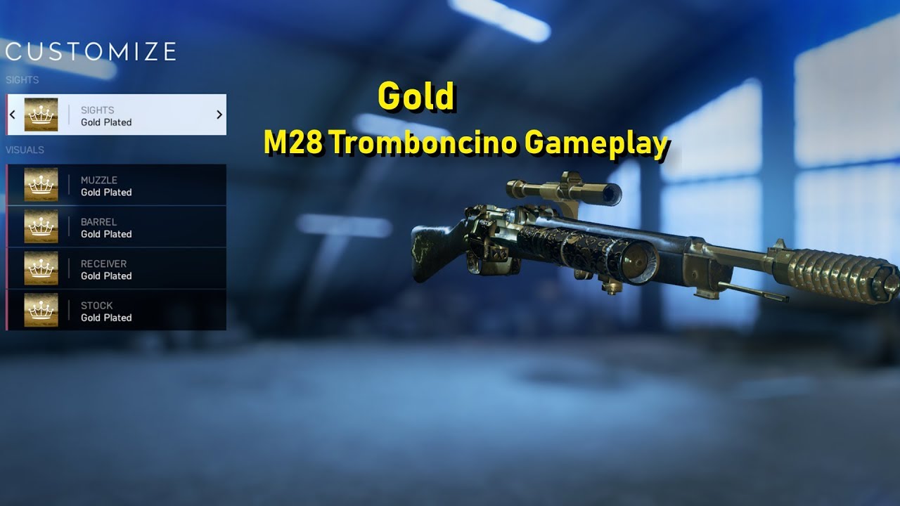 Getting gold on all Battlefield 5 guns Ep:3 M28 Tromboncino