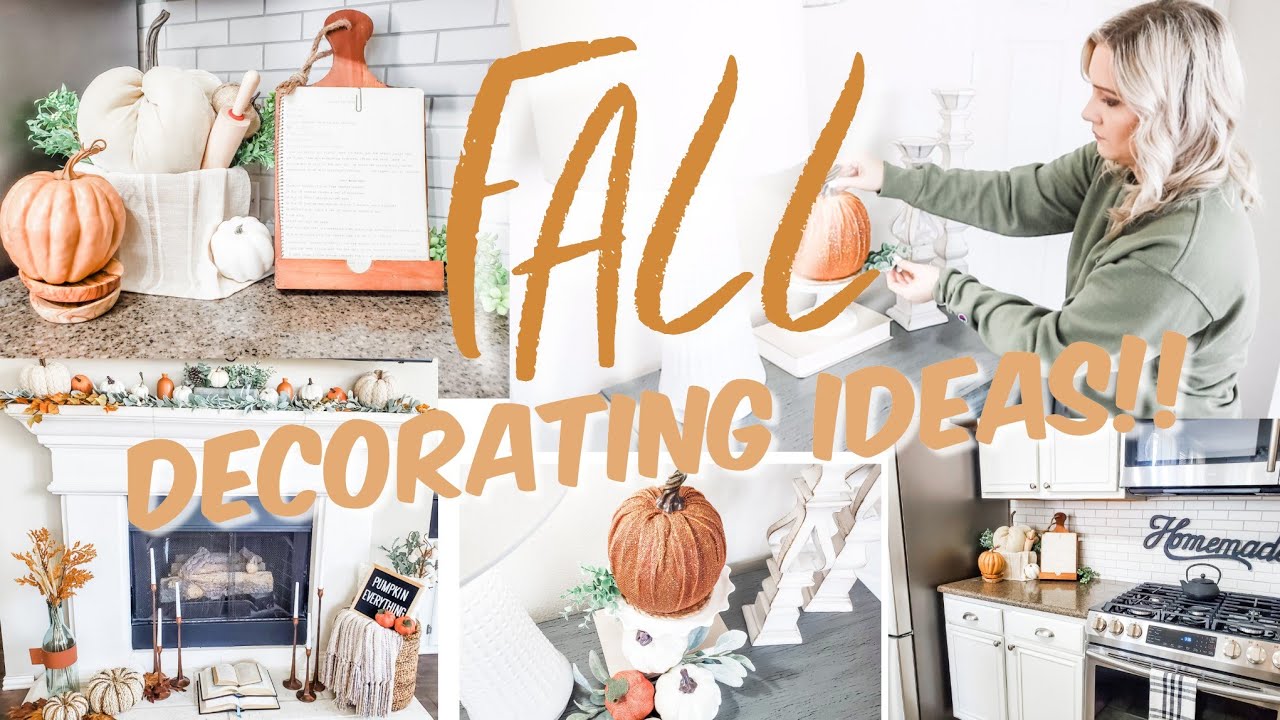 🍂💛NEW! FALL CLEAN & DECORATE WITH ME! Fall decor ideas! 2020