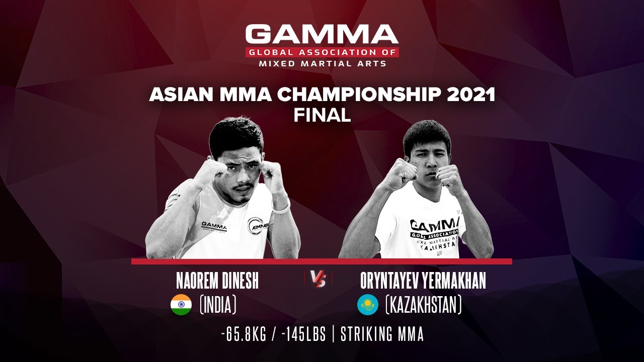 Finals | -56.7kg | Striking MMA | Naorem Dinesh (India) vs Oryntayev Yermakhan (Kazakhstan)