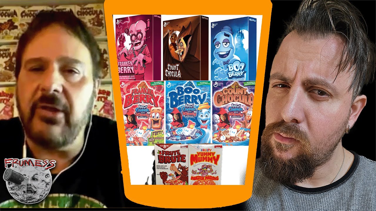 Collecting General Mills Monster Cereal Boxes | Count Chocula, Frankenberry, BooBerry, etc | Frumess