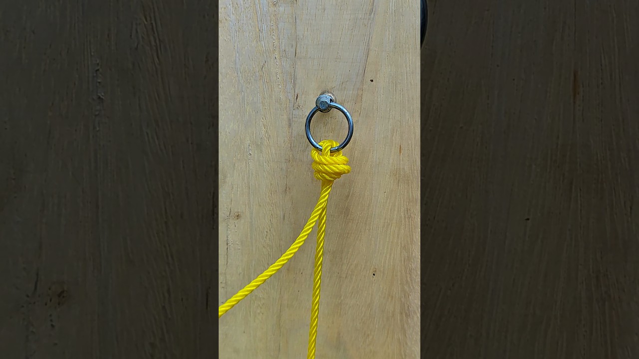 One Ring, One Rope, One Smart Knot🪢 