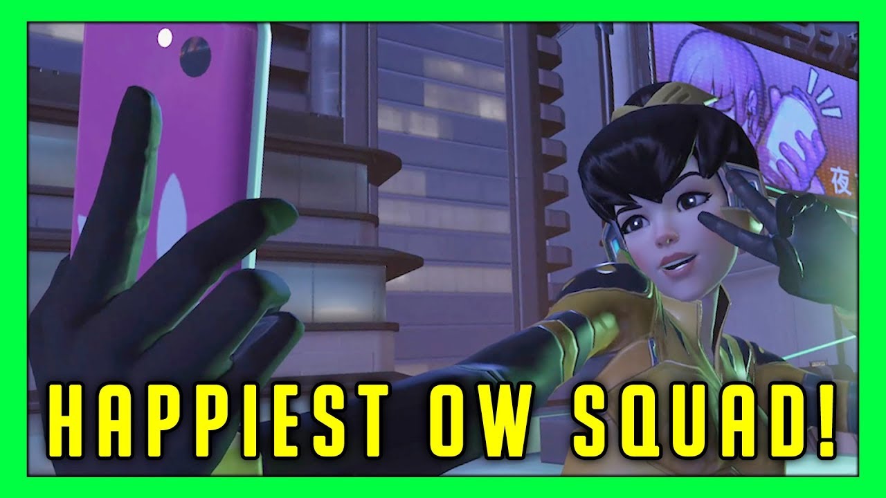 The Happiest Squad In Overwatch! - Seagull