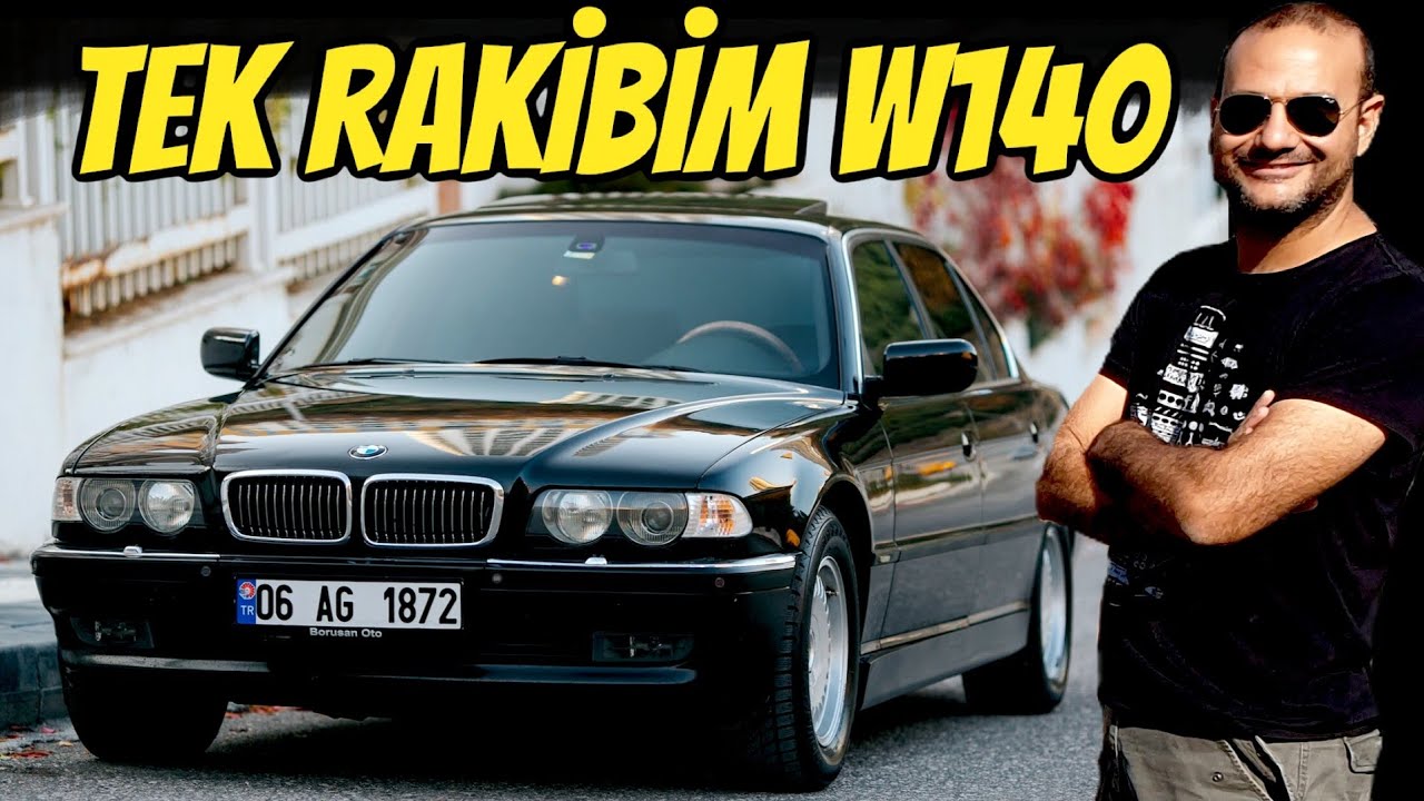 90'LAR | BMW E38 740iL | Mercedes W140'ı gözüne kestirdi