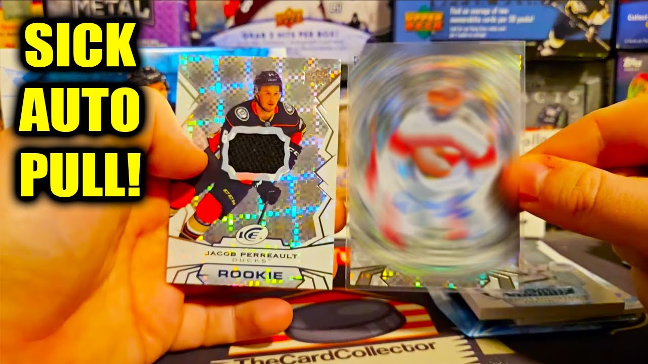 AUTO PULL! Opening (2) 2022-23 Upper Deck Ice hobby hockey card boxes | TheCardCollector255 Reaction